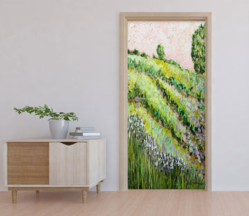 3D Hillside Lawn 93193 Allan P. Friedlander Door Mural