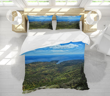 3D Grass Tree Mountain 11178 Kathy Barefield Bedding Bed Pillowcases Quilt