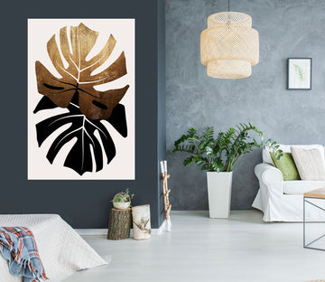 3D Withered Leaves 141 Boris Draschoff Wall Sticker