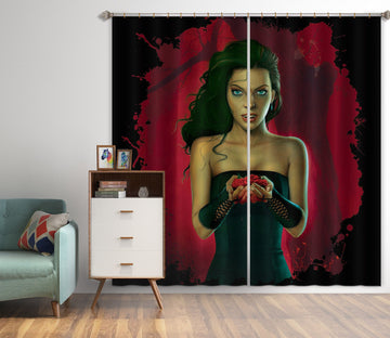 3D Blood Roses 013 Vincent Hie Curtain Curtains Drapes Wallpaper AJ Wallpaper 