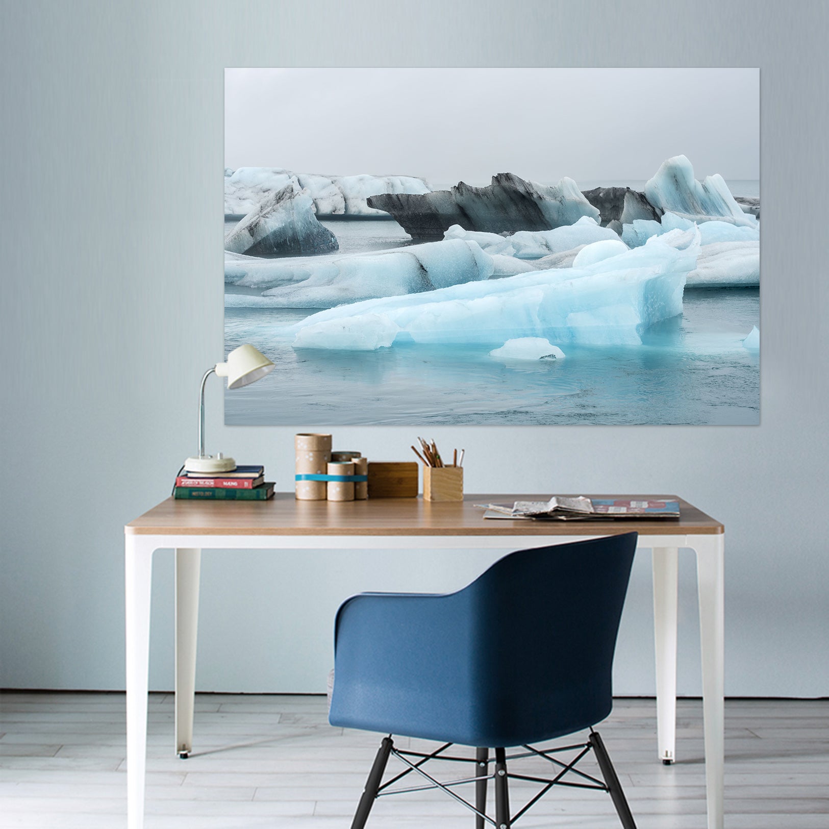 3D Glacier 161 Marco Carmassi Wall Sticker
