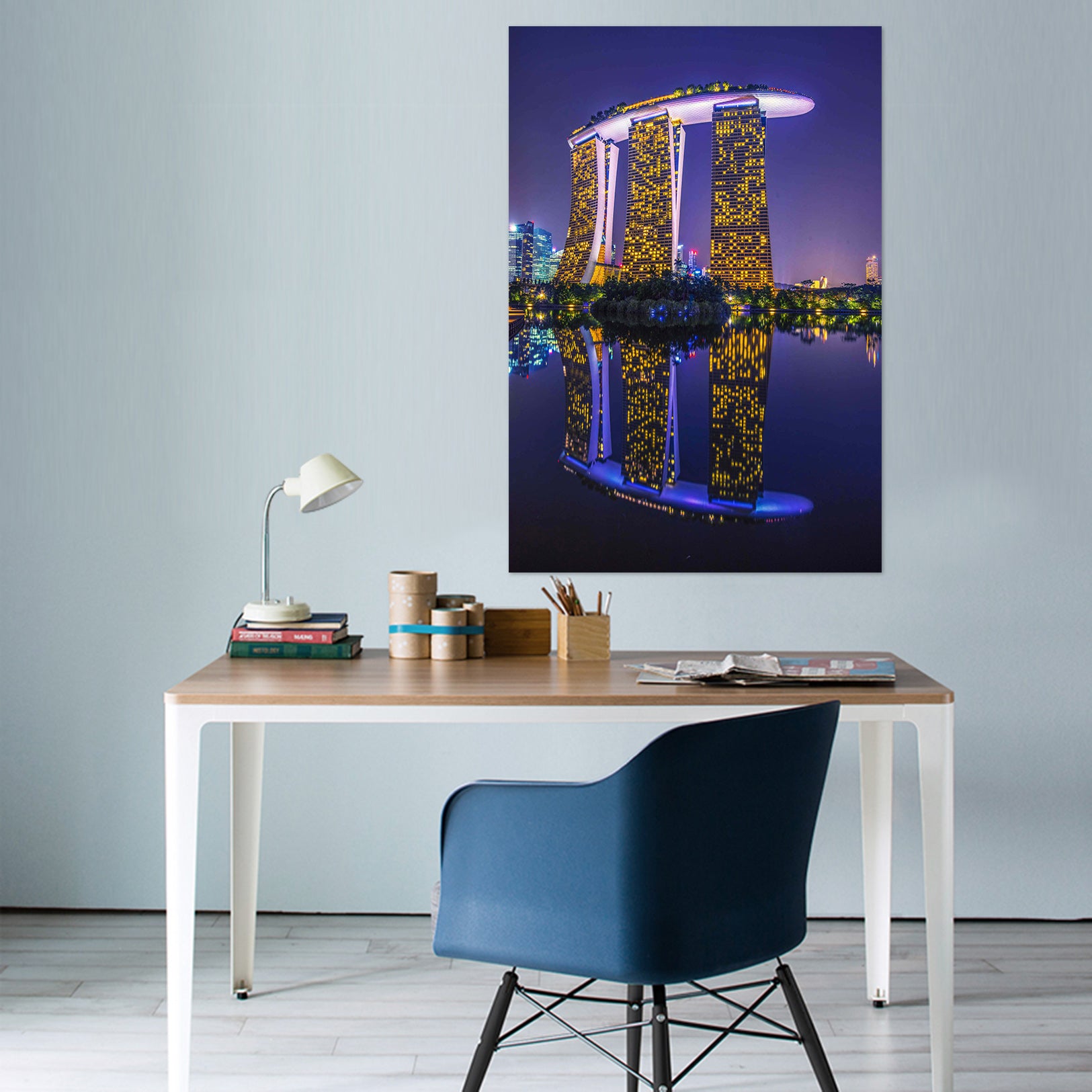 3D Lights City 196 Marco Carmassi Wall Sticker