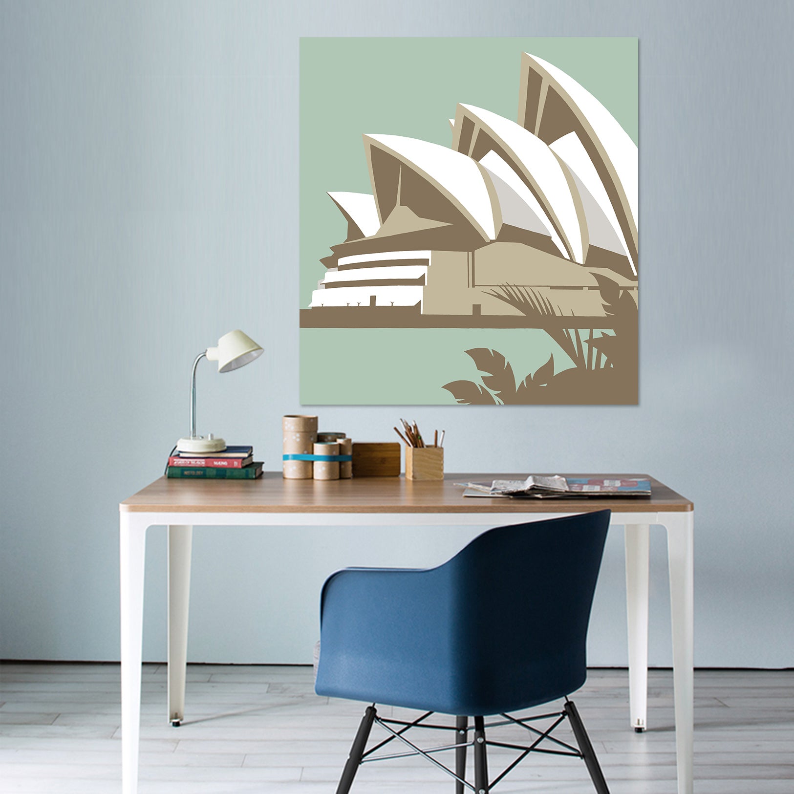 3D Sydney Opera House 074 Steve Read Wall Sticker