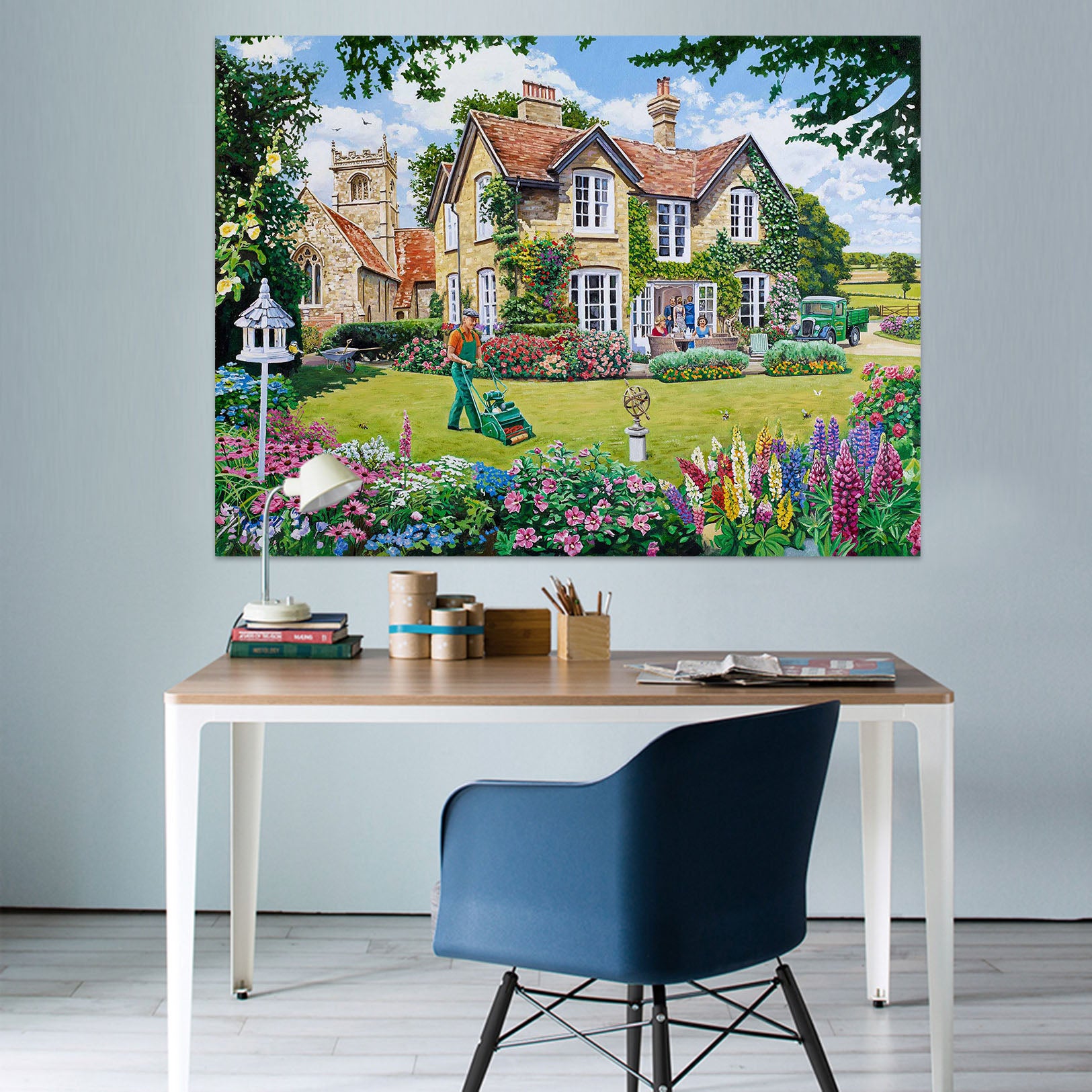 3D The Vicarage 080 Trevor Mitchell Wall Sticker