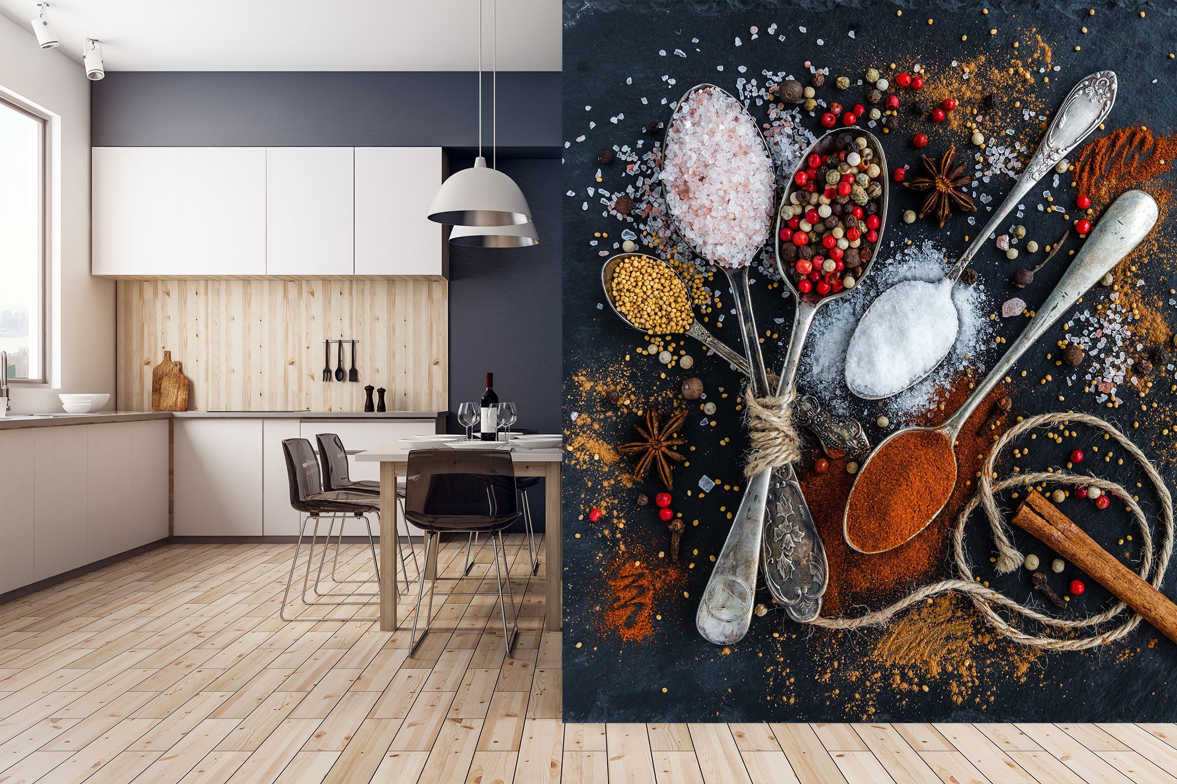 3D Life Seasoning 2089 Wall Murals