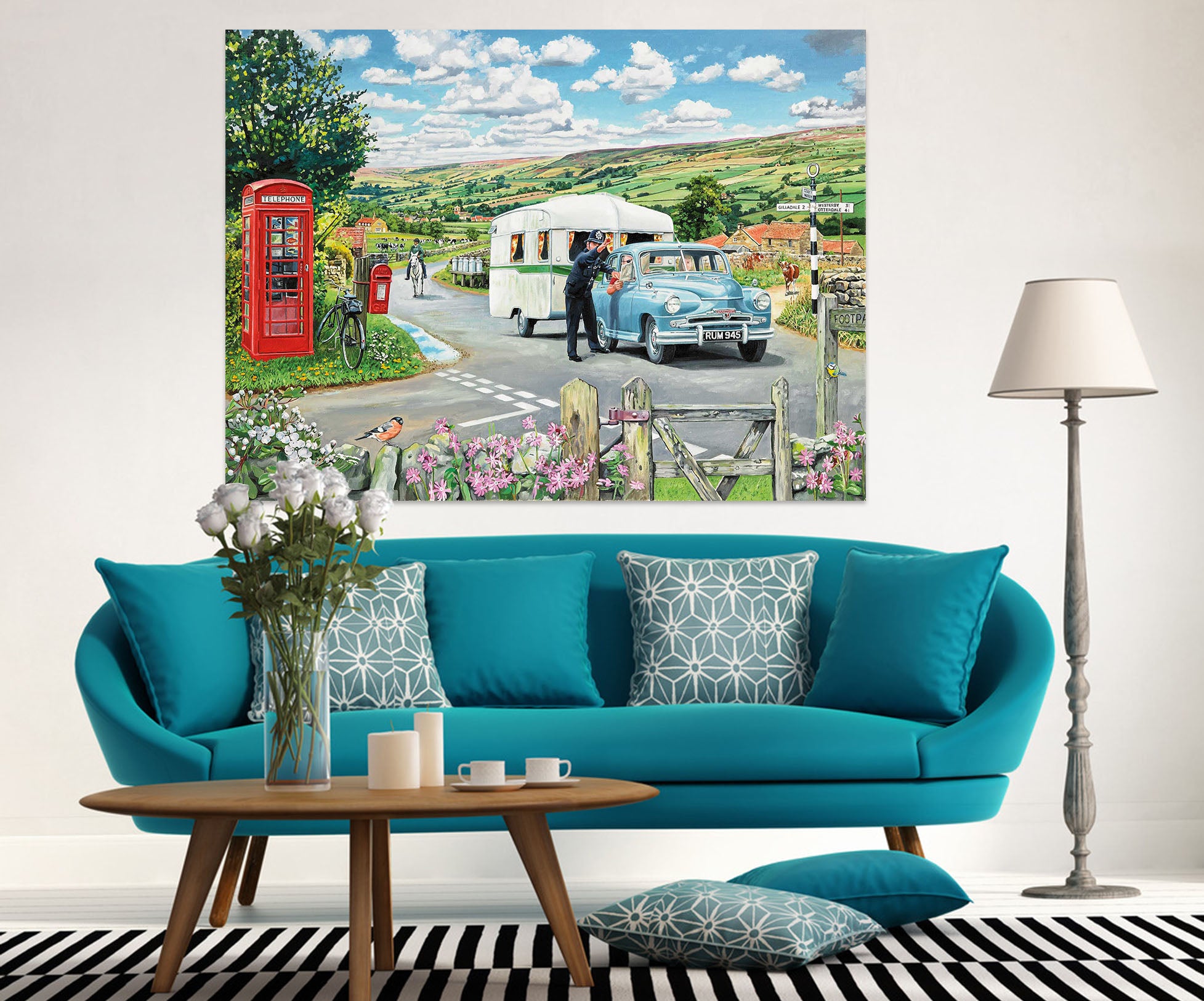 3D Directions 030 Trevor Mitchell Wall Sticker