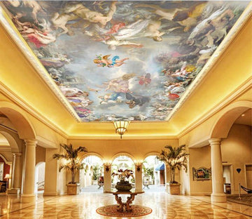 Modern Abstract Art People Painting Wallpaper AJ Wallpaper 1 