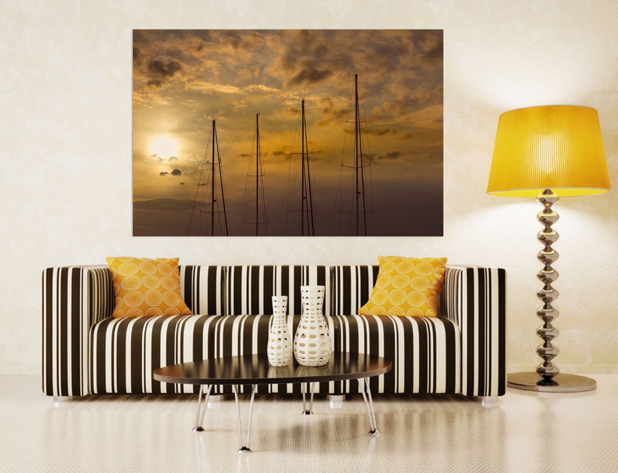 3D Four Trees 190 Marco Carmassi Wall Sticker