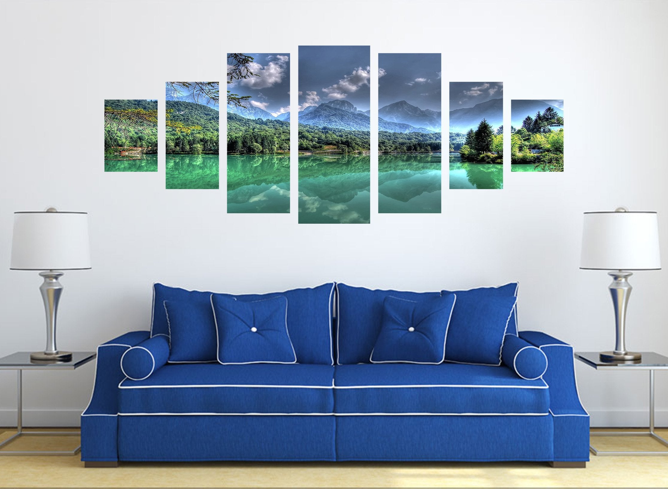 3D Beautiful Natural 110 Unframed Print Wallpaper Wallpaper AJ Wallpaper 