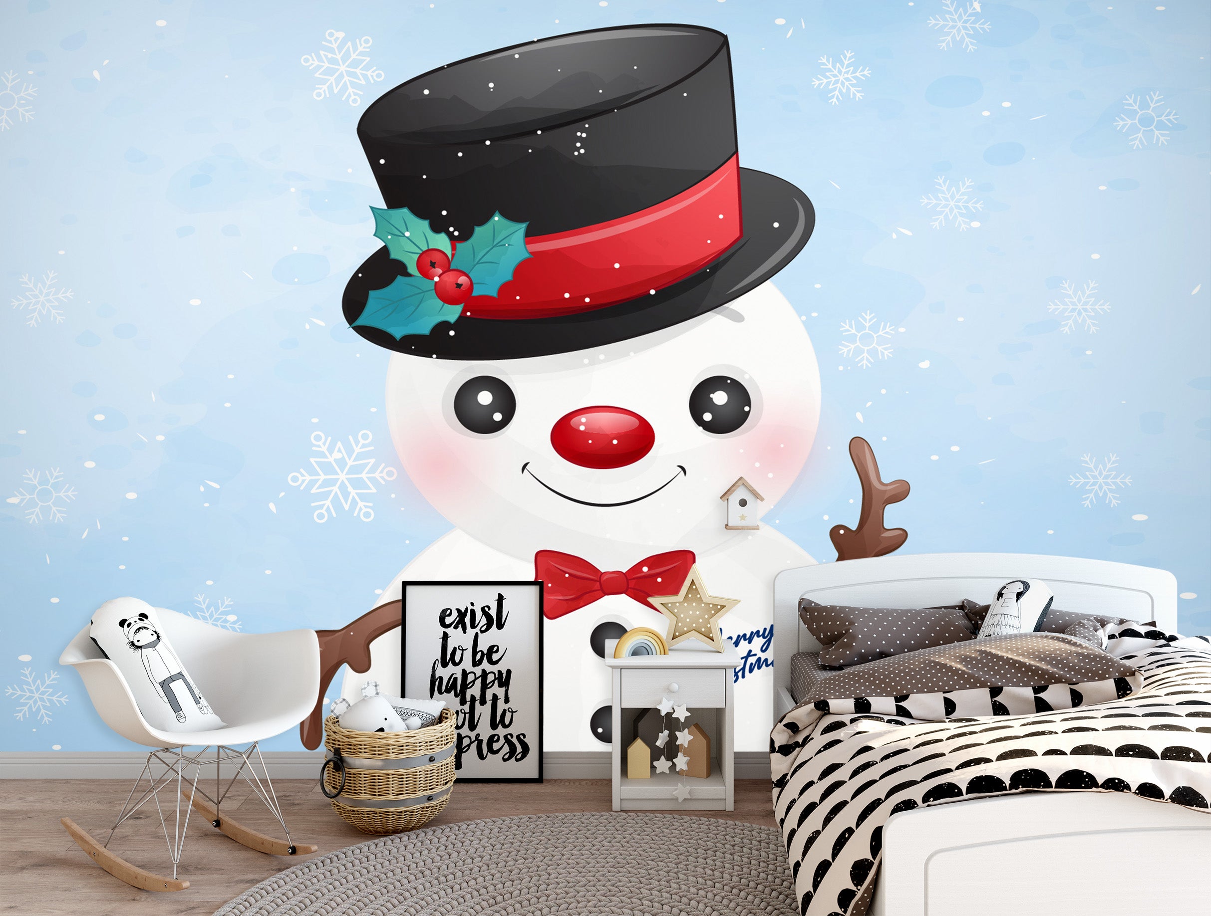 3D Snowman 57083 Wall Murals