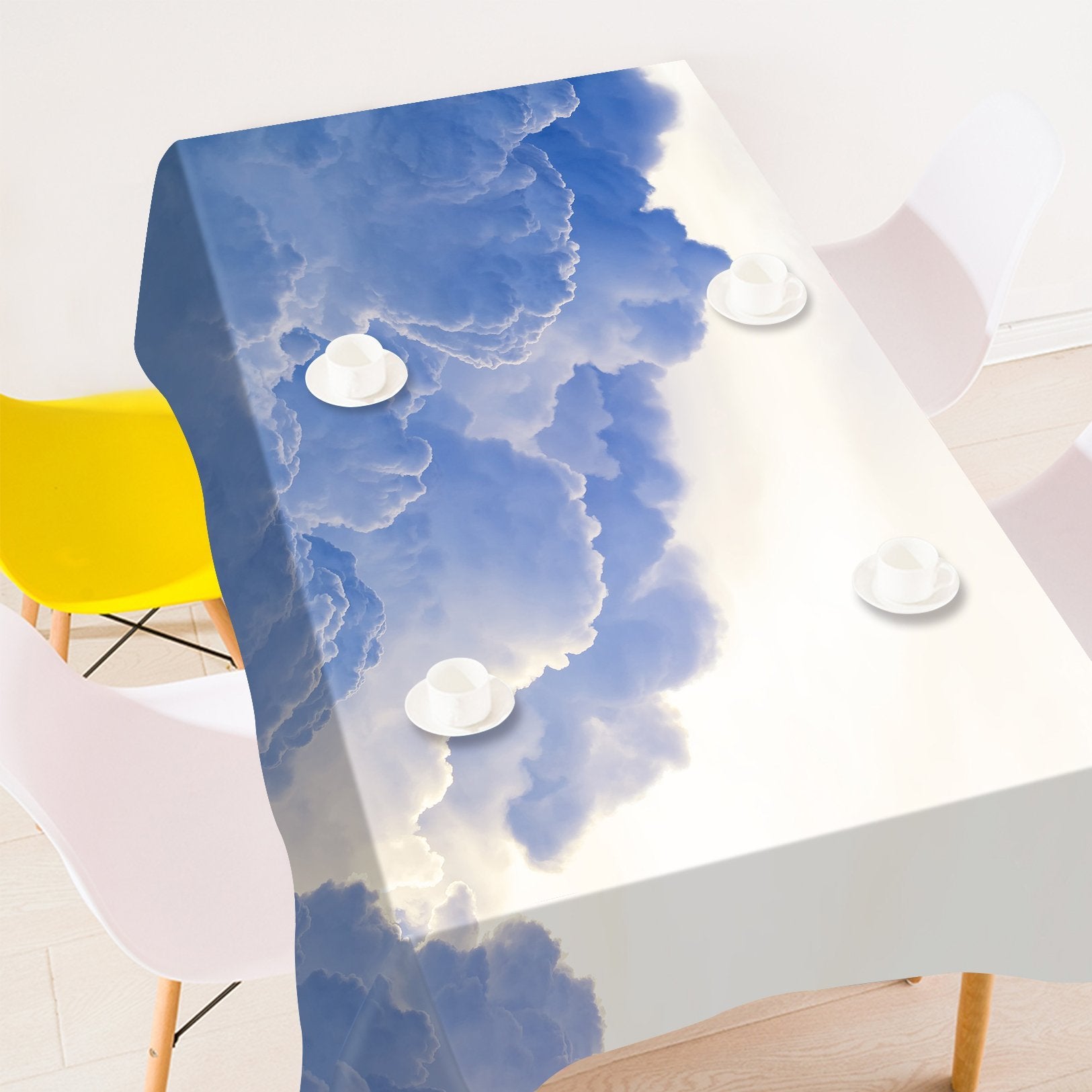 3D Rolling Clouds 198 Tablecloths Wallpaper AJ Wallpaper 