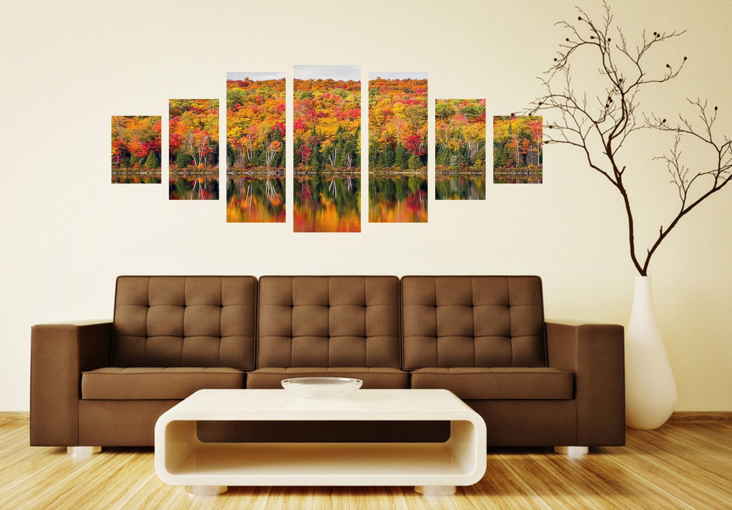 3D Maple Trees 137 Unframed Print Wallpaper Wallpaper AJ Wallpaper 
