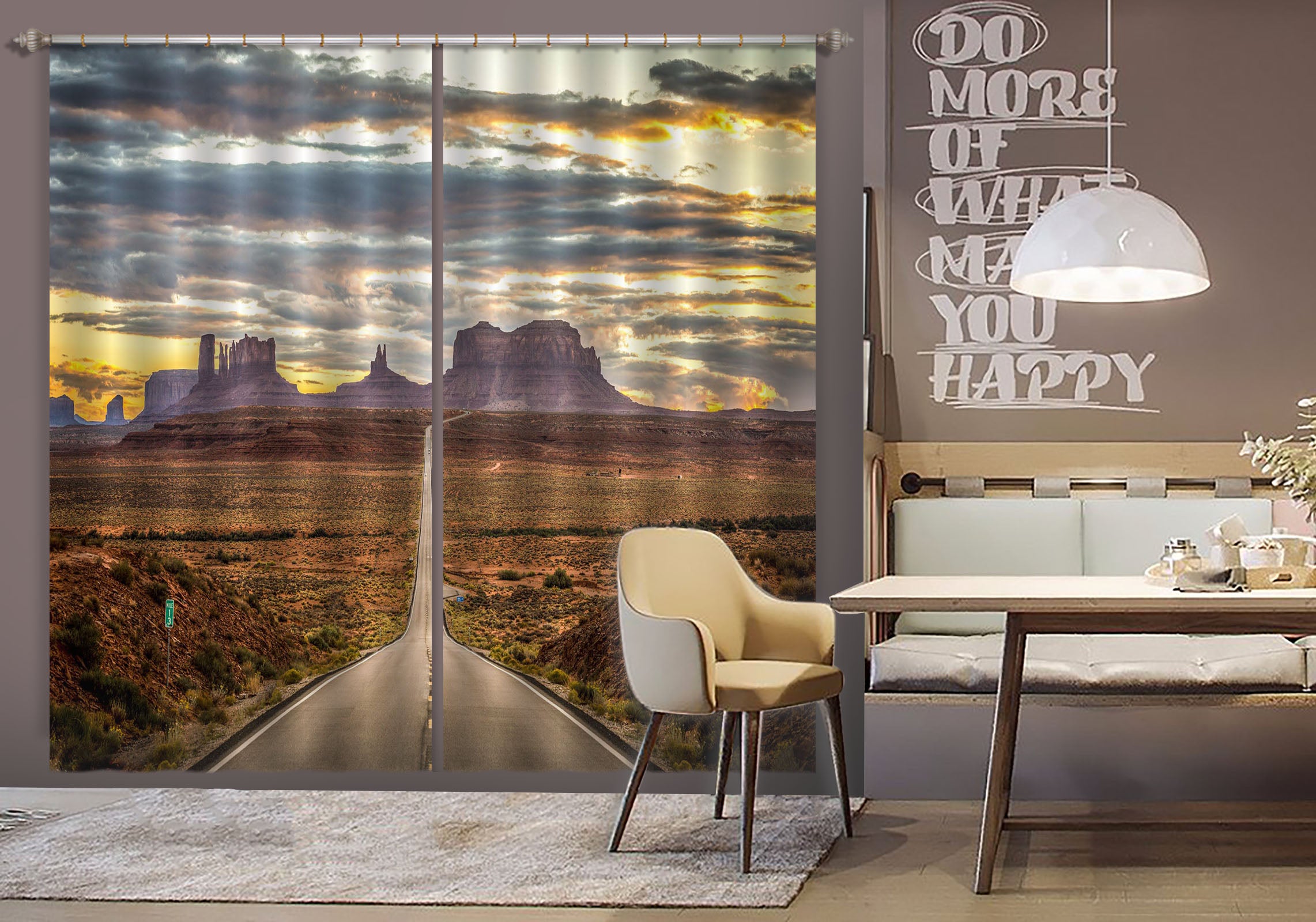 3D Prairie Path 139 Marco Carmassi Curtain Curtains Drapes