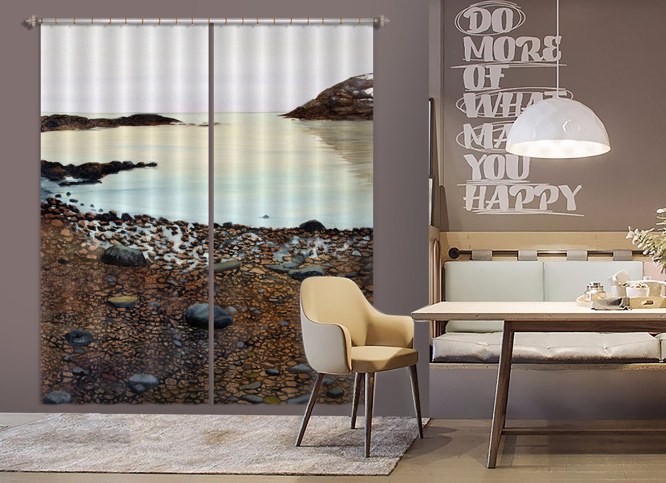 3D Waterside 11015 Matthew Holden Bates Curtain Curtains Drapes