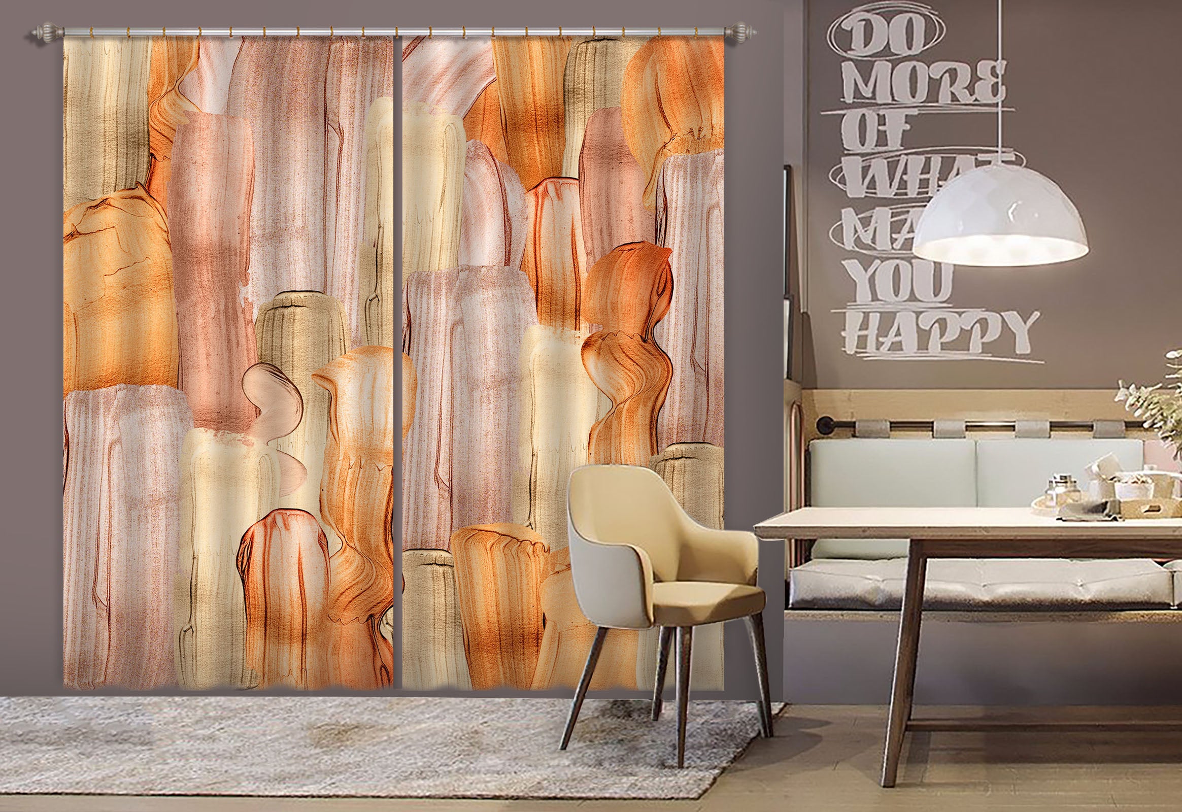 3D Modern Painting 180 Uta Naumann Curtain Curtains Drapes