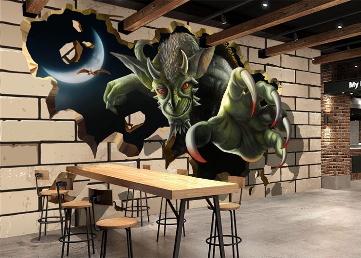 3D Monster Cartoon 399 Wallpaper AJ Wallpaper 