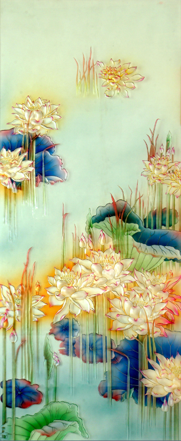 Blooming Lotuses Wallpaper AJ Wallpaper 
