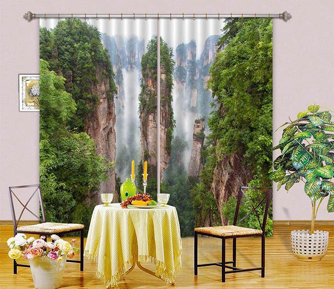 3D Beautiful Mountains 04 Curtains Drapes Wallpaper AJ Wallpaper 