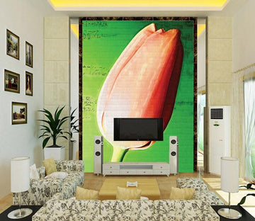 Tulip And Musical Staff Wallpaper AJ Wallpaper 2 