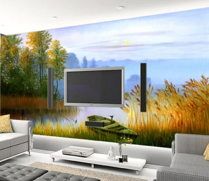 Riverside Scenery 2 Wallpaper AJ Wallpaper 