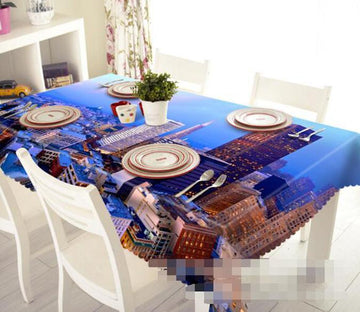 3D City Night Scenery 1324 Tablecloths Wallpaper AJ Wallpaper 