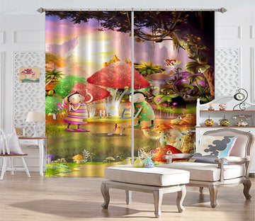 3D Wild Paradise 110 Curtains Drapes Wallpaper AJ Wallpaper 