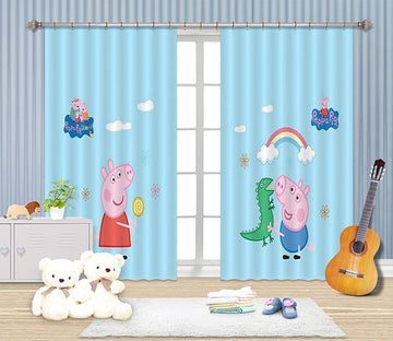 3D Cartoon Kids 2283 Curtains Drapes Wallpaper AJ Wallpaper 
