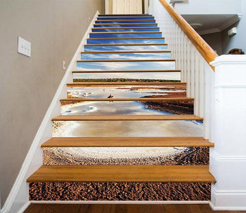 3D Drought Salt Lake 1576 Stair Risers Wallpaper AJ Wallpaper 