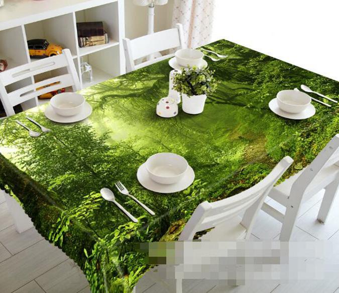 3D Thick Forest Trail 899 Tablecloths Wallpaper AJ Wallpaper 
