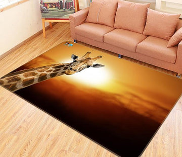 3D Funny Giraffe 268 Non Slip Rug Mat Mat AJ Creativity Home 