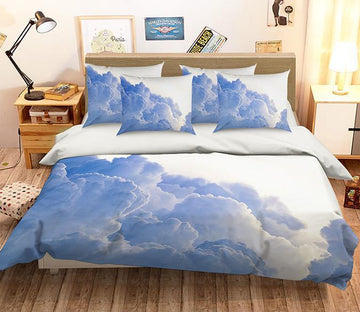 3D Rolling Clouds 219 Bed Pillowcases Quilt Wallpaper AJ Wallpaper 