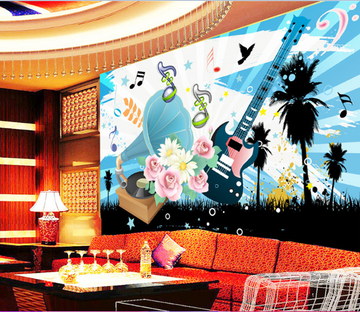 Gramophone Wallpaper AJ Wallpaper 