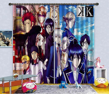 3D Cartoon Youth 2411 Curtains Drapes Wallpaper AJ Wallpaper 