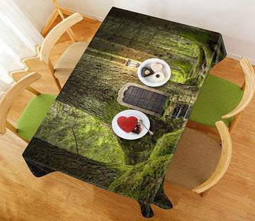 3D Forest Tree House 573 Tablecloths Wallpaper AJ Wallpaper 
