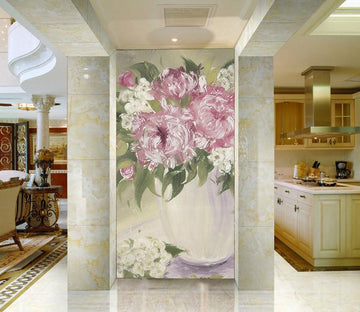 Flowers Vase Wallpaper AJ Wallpaper 