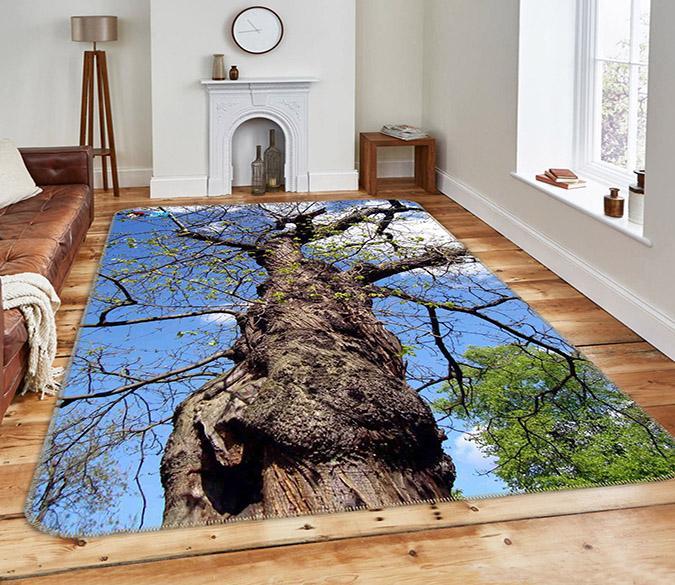 3D Magic Tree 208 Non Slip Rug Mat Mat AJ Creativity Home 