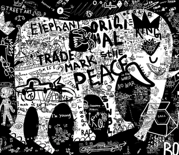 Various Patterns Graffiti Wallpaper AJ Wallpaper 