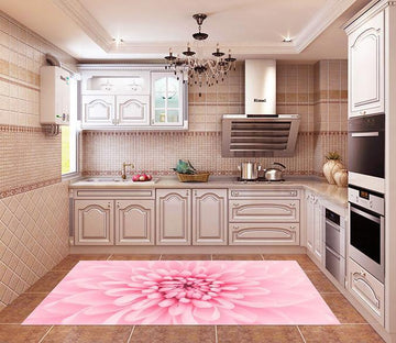 3D Pretty Pink Flower 523 Kitchen Mat Floor Mural Wallpaper AJ Wallpaper 