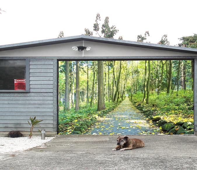 3D Forest Road Scenery 364 Garage Door Mural Wallpaper AJ Wallpaper 