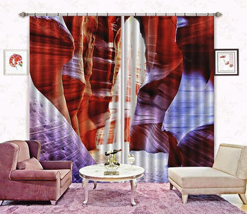 3D Stone Mountain Cave Curtains Drapes Wallpaper AJ Wallpaper 
