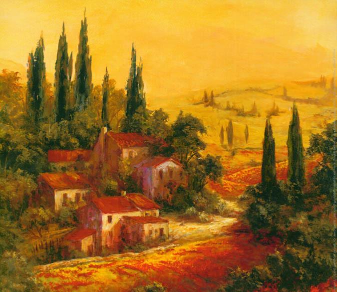 Village Scenery Wallpaper AJ Wallpaper 