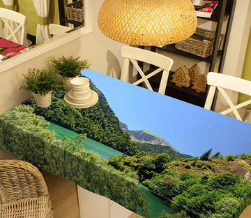 3D Mountain Lake 541 Tablecloths Wallpaper AJ Wallpaper 
