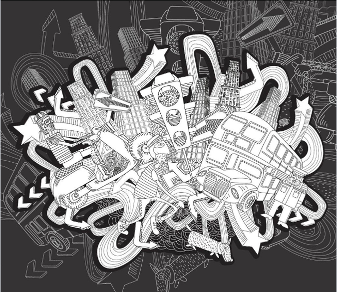 Crowded City Wallpaper AJ Wallpaper 