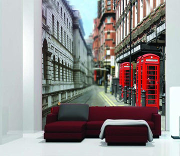 Street Telephone Boxes 1 Wallpaper AJ Wallpapers 