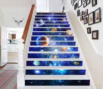 3D Brilliant Space 687 Stair Risers Wallpaper AJ Wallpaper 