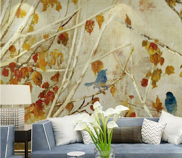 Shaky Yellow Leaves Wallpaper AJ Wallpaper 