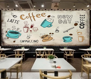 3D Beer Coffee 078 Wallpaper AJ Wallpaper 