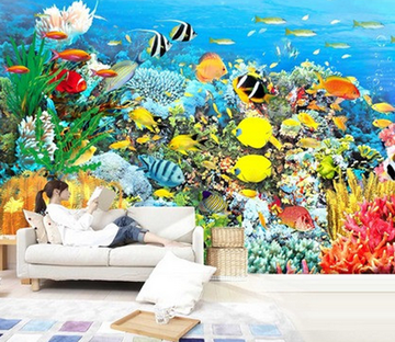 Colorful Marine World Wallpaper AJ Wallpaper 2 