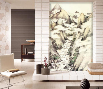 Valley Painting Wallpaper AJ Wallpaper 