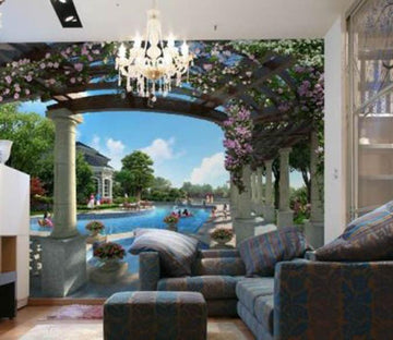 Clear Swimming Pool Wallpaper AJ Wallpaper 2 